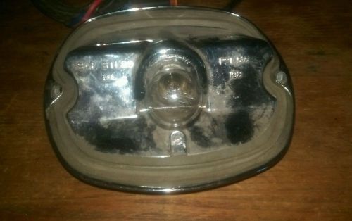 Harley davidson rear tail light with lens