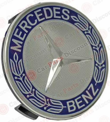 New genuine center hub cap for alloy wheel (royal blue), 171 400 01 25 5337