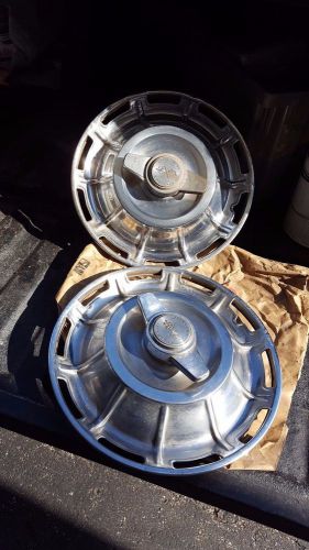 59-62 corvette hub caps, used original w/ spinners