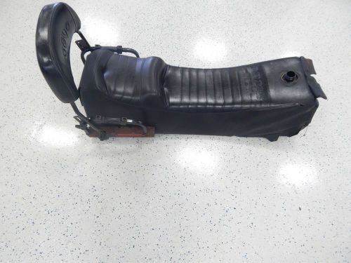 Polaris snowmobile 1996 xlt 600 indy 2-up seat with backrest