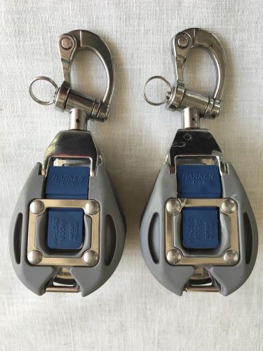 Harken 1601 high load 7000 lb break load snatch blocks - never used!!!!!!!