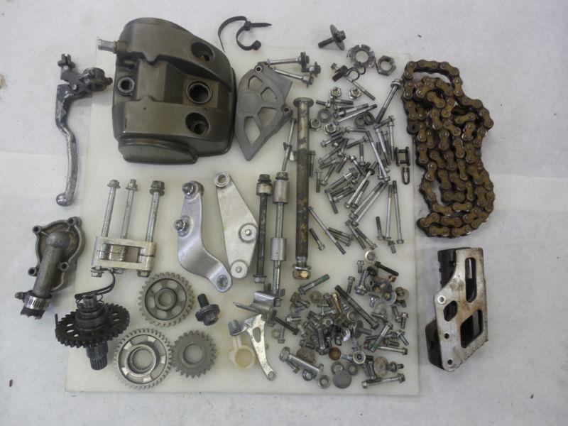  2003 honda crf450 crf 450 450r bolts engine bolt guards guard chain motor mount