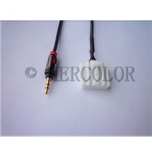 Input cable aux audio 3.5mm for mazda3 mazda6 mazda2 mazda5 with monster