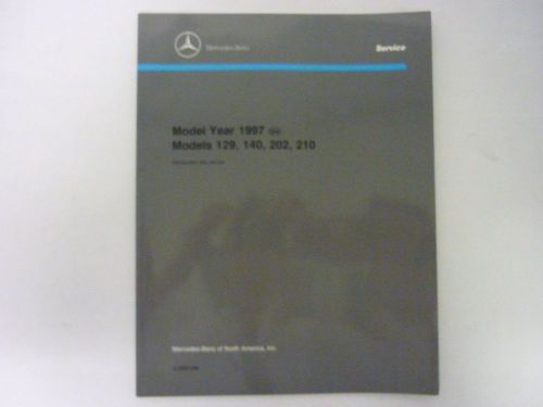 Mercedes-benz service manual, year model 1997, models 129, 140, 202, 210