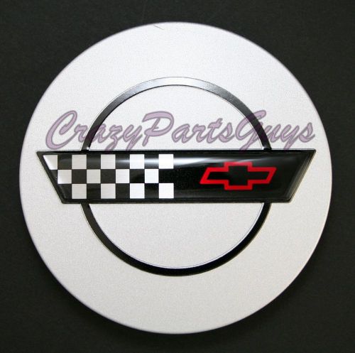 1991-1992 c4 corvette 1991-1995 zr1 and 1995 pace car center cap defect!