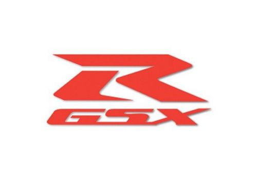 Suzuki 7" gsxr decal red 990a0-19042-red