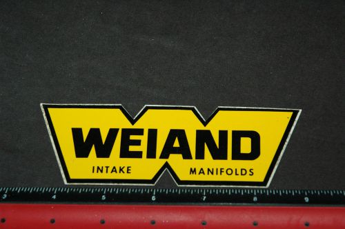 Vintage weiand sticker intake manifolds w