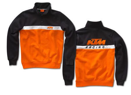 Brand new ktm team troyer pullover sweater men&#039;s size l 3pw1354404