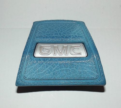 1969 gmc 10 truck horn button horn pad blue rare