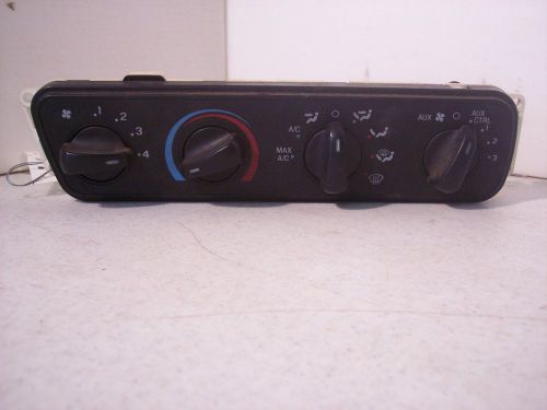 1995 ford windstar  manual ac a/c heater climate control    012307