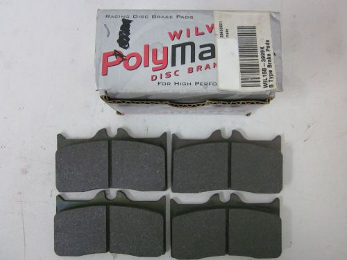 Wilwood polymatrix 15b-3999k disc brake pads poly matrix 7212 b dynalite