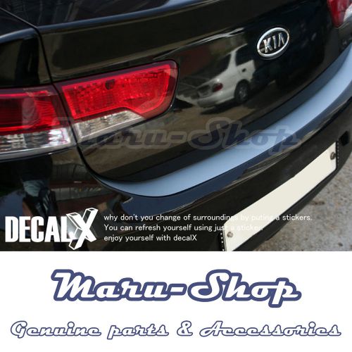 Decalx rear bumper trunk protector decal sticker for 09~13 kia forte/cerato koup