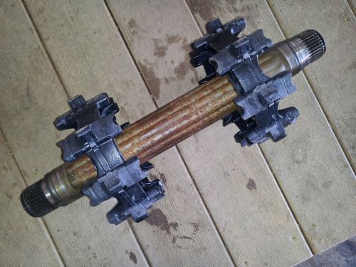 2011 ski doo mxz x 800 etec rev xp drive cogs axle shaft 504153083
