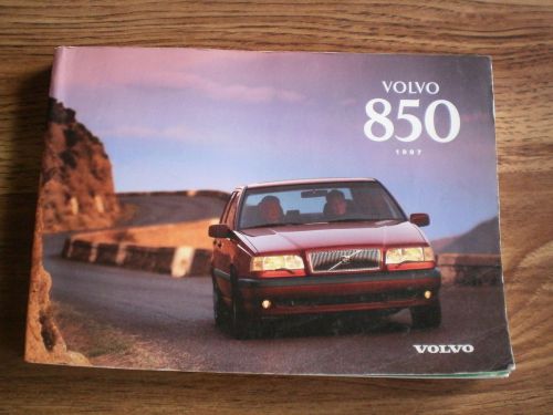 1997 volvo 850 owners manual - user&#039;s guide