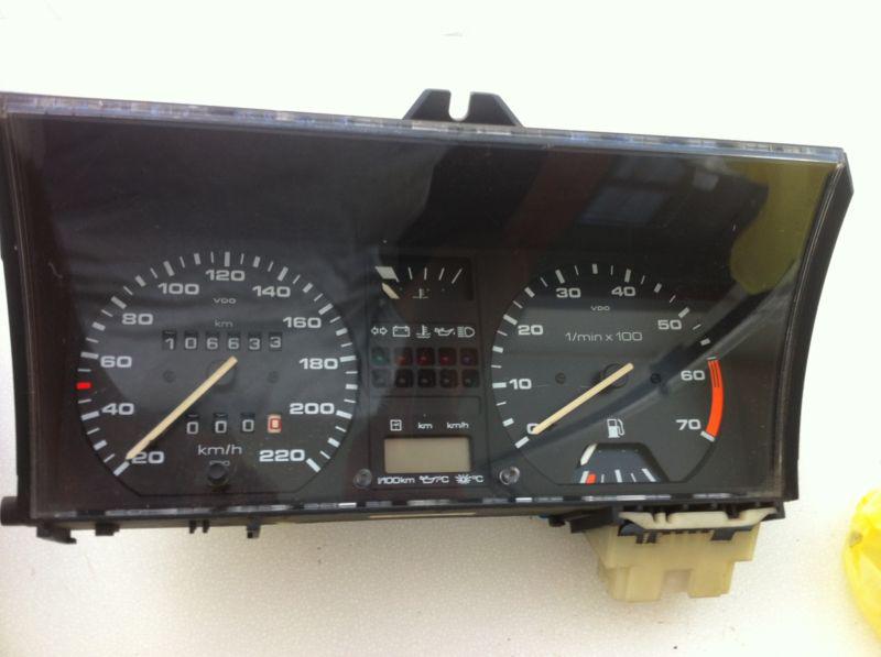 Vw golf gti (16v / g60) euro 7000 rpm tacho cluster / dash / speedo with mfa