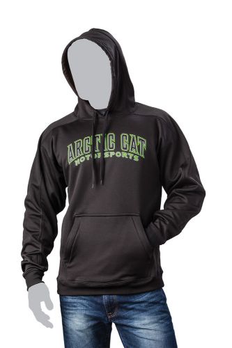 Arctic cat men&#039;s motorsports hoodie / sweatshirt - black 5269-72