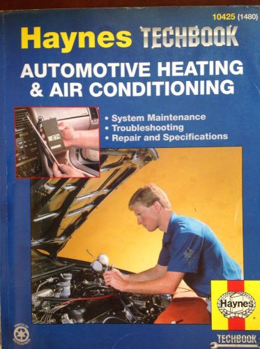 Haynes techbook: automotive heating and air conditioning