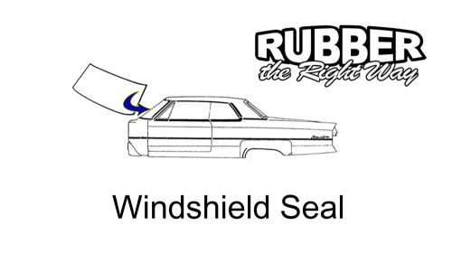 1955 1956 1957 ford thunderbird windshield seal