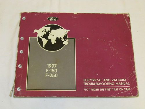 1997 ford f-150 f-250 wiring diagram &amp; evtm manual