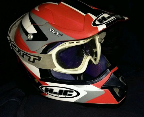 Hjc clx-3 quad riding helmet, size m, unisex