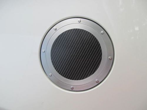 Mazda rx7 rx-7 fd exterior fuel lid door black carbon fiber sticker decal cover