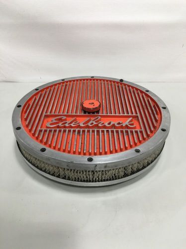 14&#034; edelbrock air cleaner