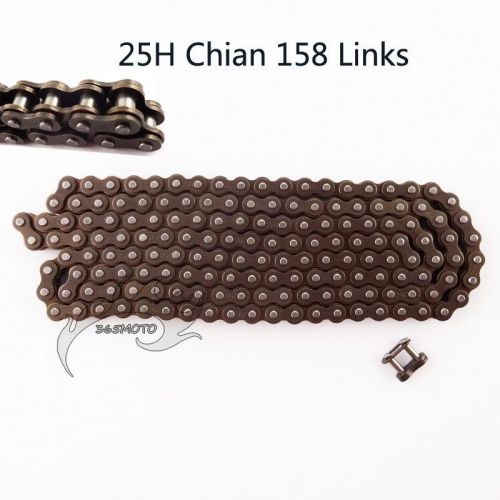 Minimoto 25h 158l chain spare master link for 47 49 cc mini atv dirt pocket bike