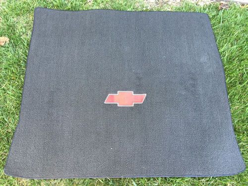 2013 chevy equinox custom cargo floor mat black red