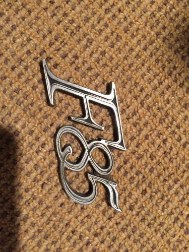 Oldsmobile f-85  cutlass  emblem badge not a reproduction