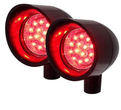 Vizor vizor lights red led black (v5201r)