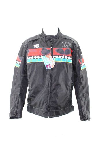 New men&#039;s trademinent black windproof track jacket size xl
