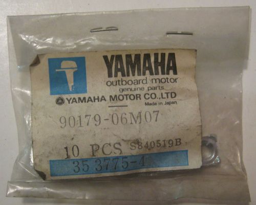 10 nos obsolete vintage yamaha outboard motor bolt washers ~ part 90179-06m07-00