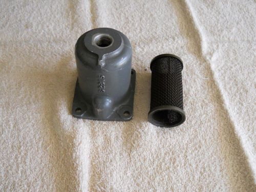 Lycoming oil screen housing