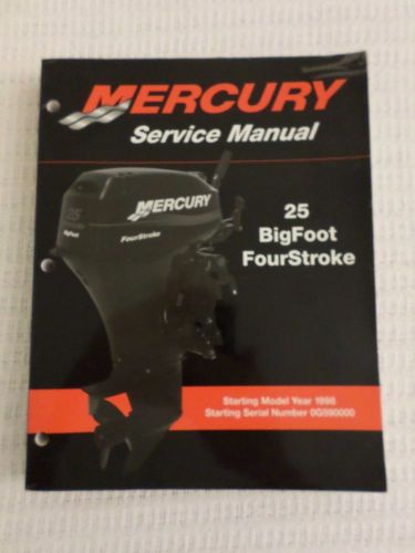 Mercury service manual 25 bigfoot fourstroke (90-854785r02) december 2001