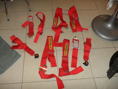 (2) sets of seat belt harnesses from trw sabelt expired