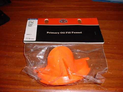 Genuine oem harley-davidson primary case oil fill funnel  made in usa 63797-10