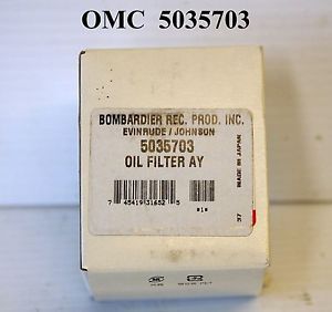 Omc outboard 4 stroke oil filter part# 5035703
