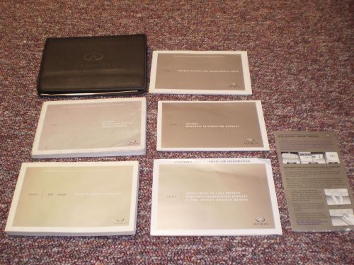 2007 infiniti g35 coupe car owners manual books navigation guide case all models
