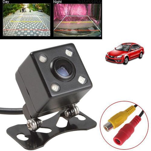 Hd waterproof 170° car reverse backup night vision camera/rear view parking cam