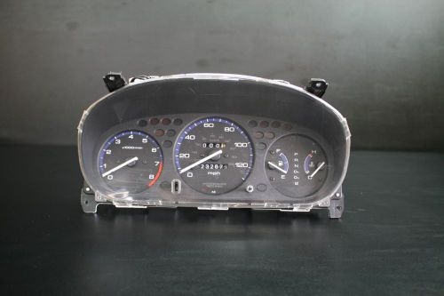 96-00 honda civic instrument cluster speedometer automatic gauges tach 232k