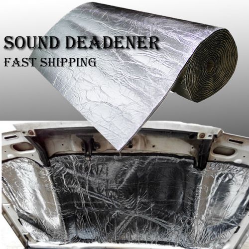 11sqft 6mm hood bonnet sound noise deadener heat  insulation mat for ford f-150