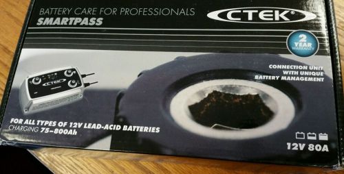 Ctek smartpass 12v battery charger 56-676 brand new