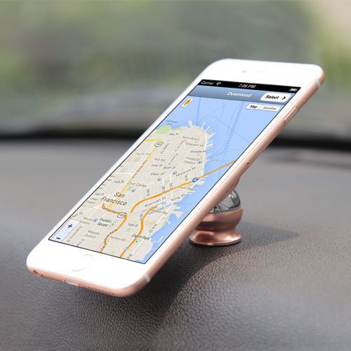Universal 360° car mount sticky magnetic holder stand for cell phone iphone gps