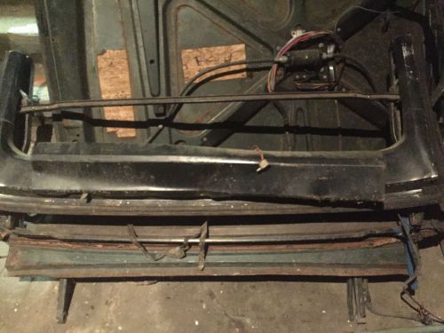 62&amp;63 lincolntrunk lids,1961-1965 lincoln continental convertible top frame