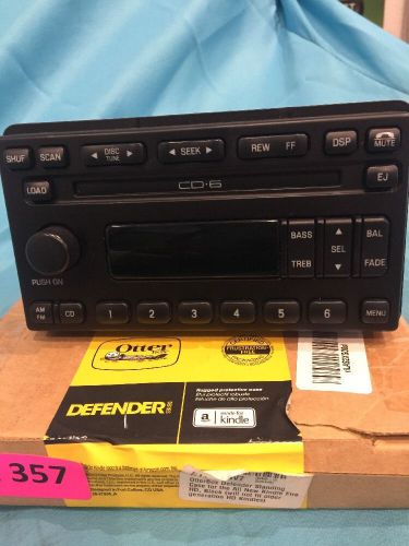 02-05 ford expedition radio 6 cd face plate 2l1f-18c815-ce bb101315