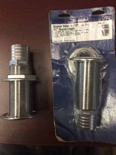 Attwood 1" 1/2   scupper valve thur- hull