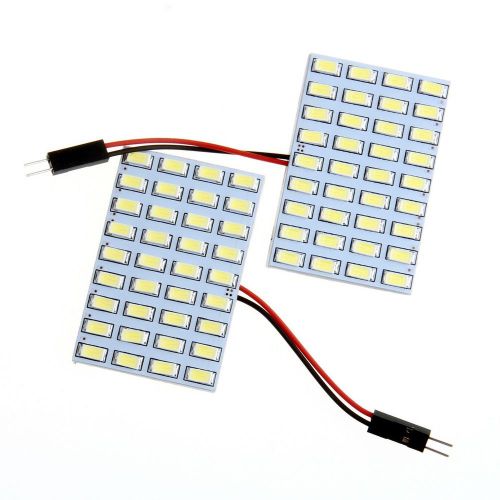 2xpanel 5630 36smd led bulbs+adapters for car roof interior landscape light lamp