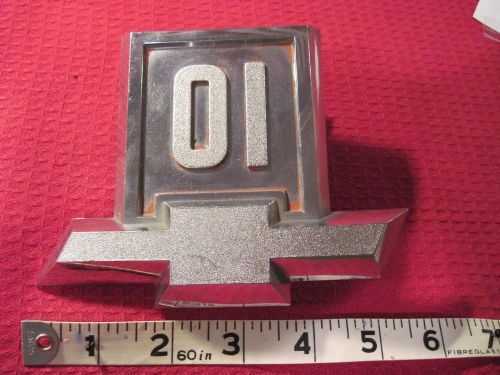 Vintage "chevrolet 10" emblem/nameplate for vintage vehicle, pick-up?  - nice!!
