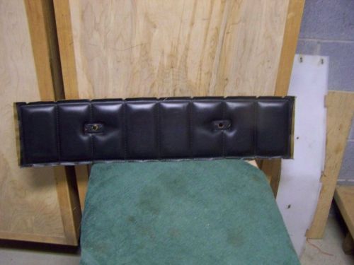 1977-79 lincoln mark v driver-passenger door pad padded panel-handle back-black