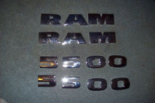 2 ram 5500 emblems 2015